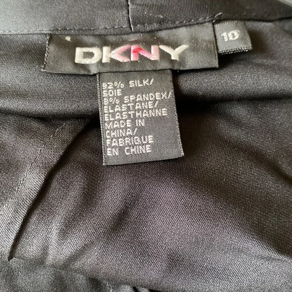 DKNY 💯 Silk Black Timeless Blouse NeverUsed